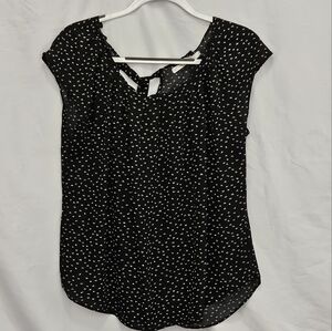 Pleated Scoopneck Top